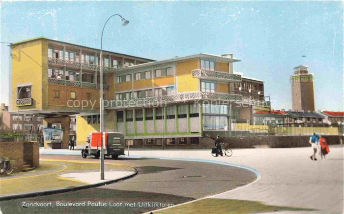 ZANDVOORT-AAN-ZEE Noord Holland NL Boulevard Paulus Loot met Uitklijktoren