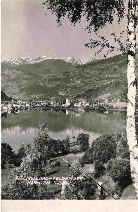 Feld am See Villach Kaernten AT Alpenseebad Panorama
