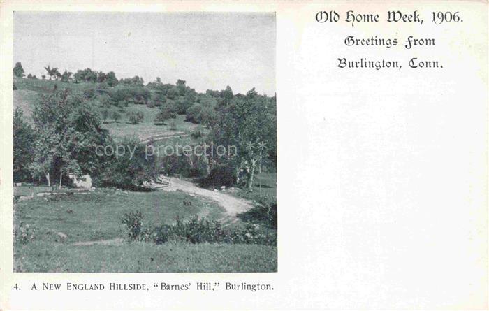 Burlington Connecticut USA A New England Hillside Barnes Hill