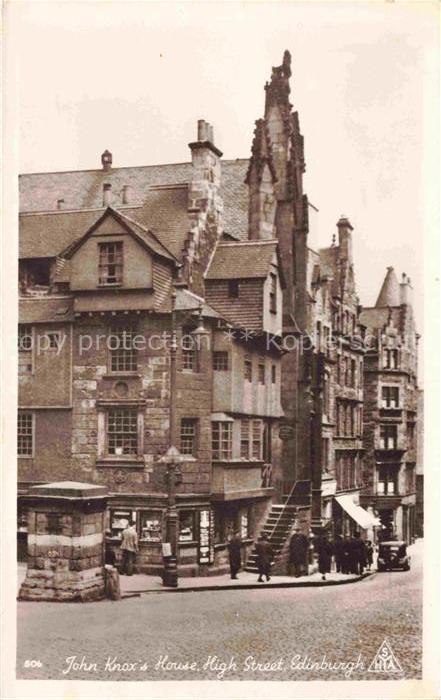 EDINBURGH  SCOTLAND UK John Knox's House Hight Street