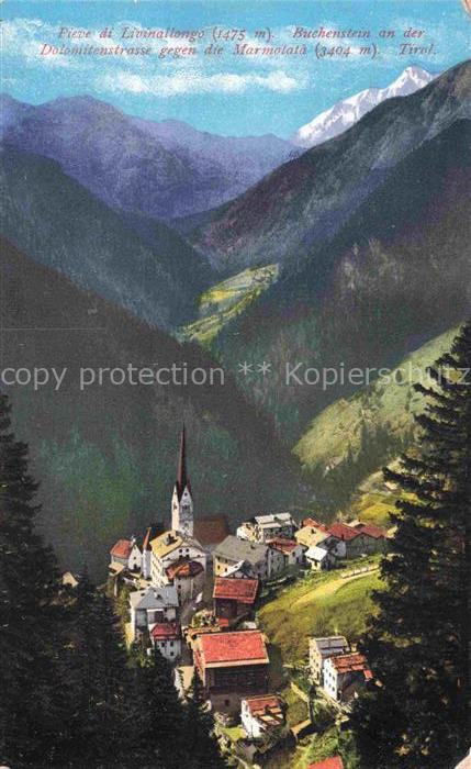 Buchenstein Livinallongo Pieve di Livinallongo Veneto IT an der Dolomitenstrasse