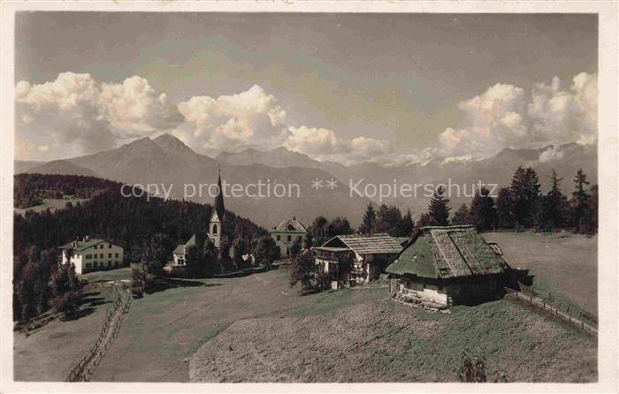 Avelengo-Falzeben Hafling Merano IT Panorama Kirche