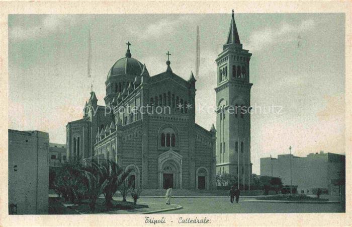 TRIPOLI   Tripolis Libya Cattedrale
