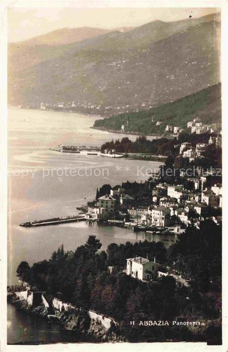 Abbazia  OPATIJA Croatia Panorama