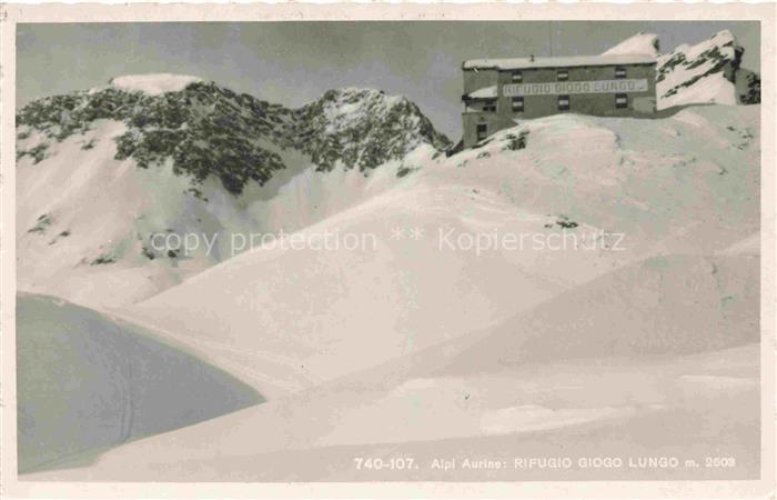 Zillertal Tirol AT Alpi Aurine Rifugio Giogo Lungo