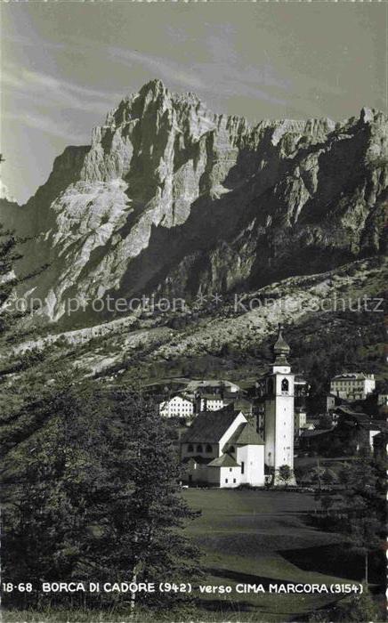 Borca di Cadore Belluno Veneto IT verso Cima Marcora