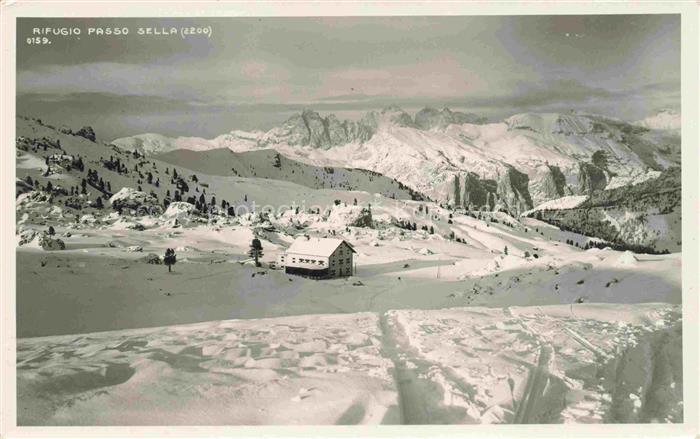 Sellagruppe Gruppo di Sella Dolomiti Dolomiten IT Rifugio Passo Sella