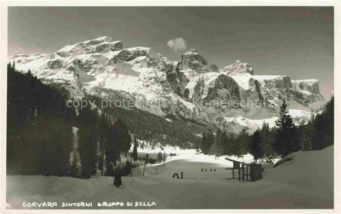 Corvara 1558m Pustertal Suedtirol IT Dintorni Gruppo di Sella