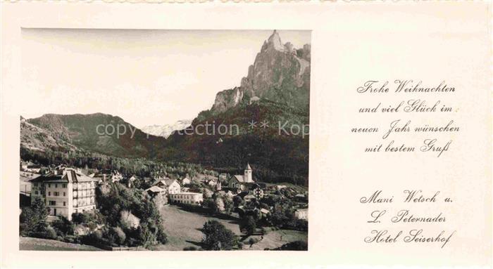 Seiseralm  Seiseralpe Alpe di Siusi Trentino IT Hotel Seiserhof Panorama