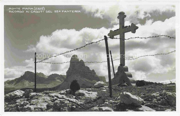 Fanteria Piemonte IT Monte Piana Ricordo ai Caduti