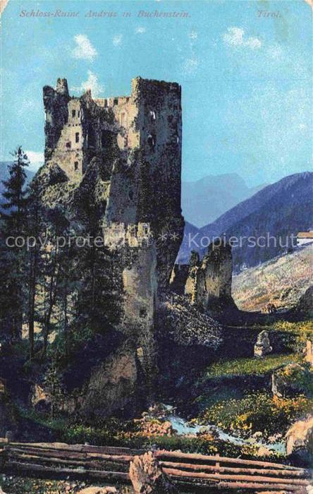 Buchenstein Livinallongo Pieve di Livinallongo Veneto IT Schloss Ruine Andras