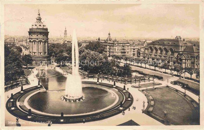 MANNHEIM BW Friedrichsplatz