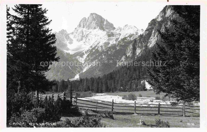 Croda Rossa 3148m Sexten Sesto Suedtirol IT Panorama