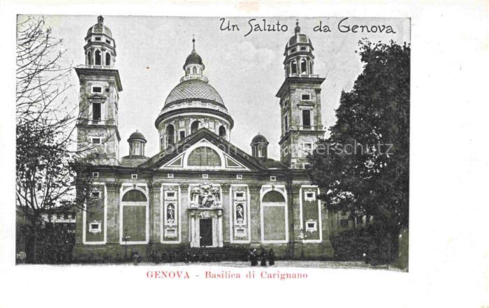 GENOVA Genua Liguria IT Basilica di Carignano
