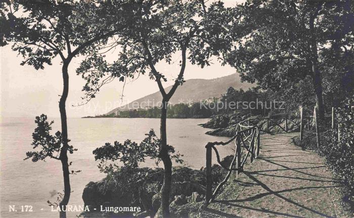 Laurana Lovran Lovrana Croatia Lungomare