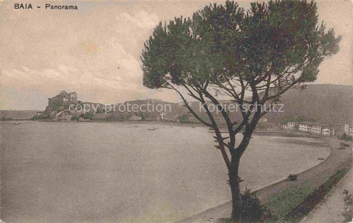 Baiae Baja Napoli Neapel Naples IT Panorama