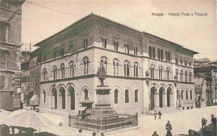 PERUGIA Umbria IT Palazzo Poste et Telegrafi