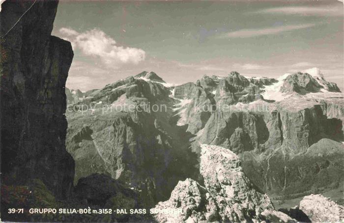 Boe 3152m Gruppo Sella Trentino IT Panorama