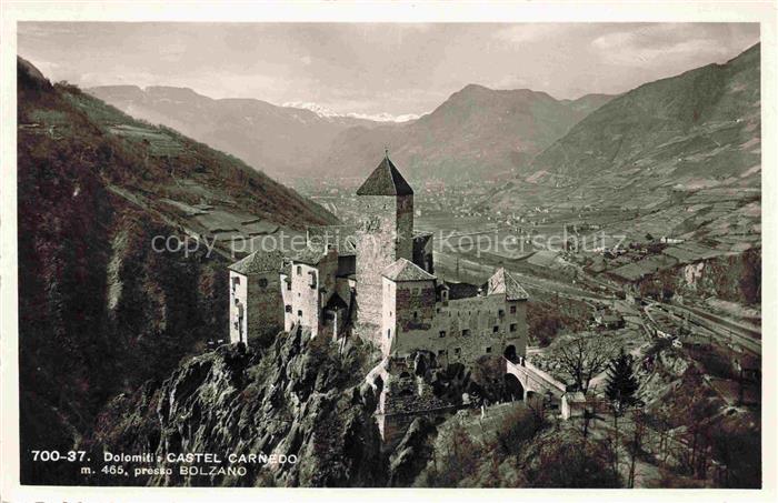 BOLZANO Bozen Suedtirol IT Dolomiti Castel Carnedo