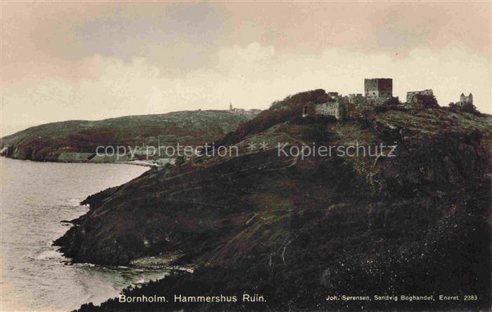 Bornholm DK Hammershus Ruin