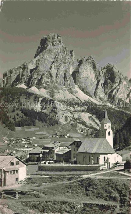 Corvara 1558m Pustertal Suedtirol IT Ladinia Sass Songher