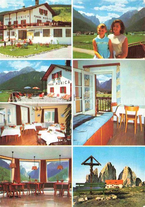 Dobbiaco Neu-Toblach Pustertal Dolomiti Suedtirol IT Pensione Villa Monica Gastr