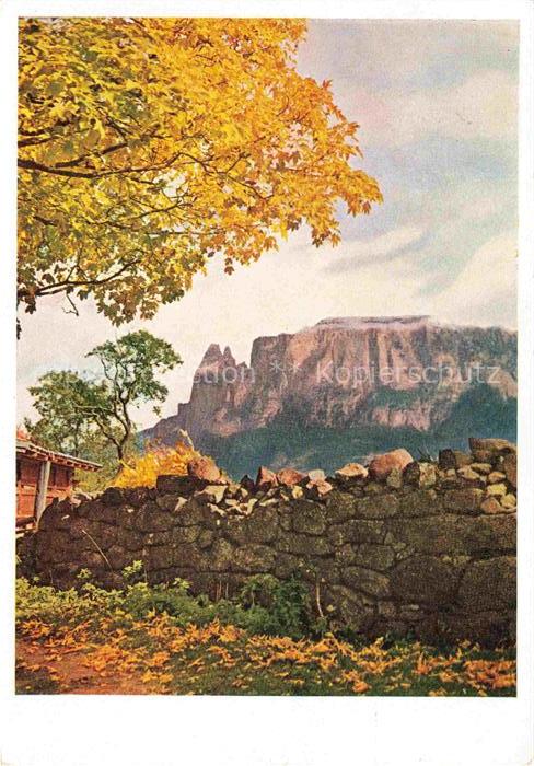 Schlern Sciliar 2561m Bolzano Dolomiti IT Motivo