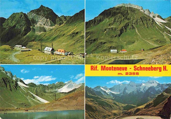 Schneeberghuette Rifugio Monteneve 2355m Passeiertal Val Passiria IT Teilansicht