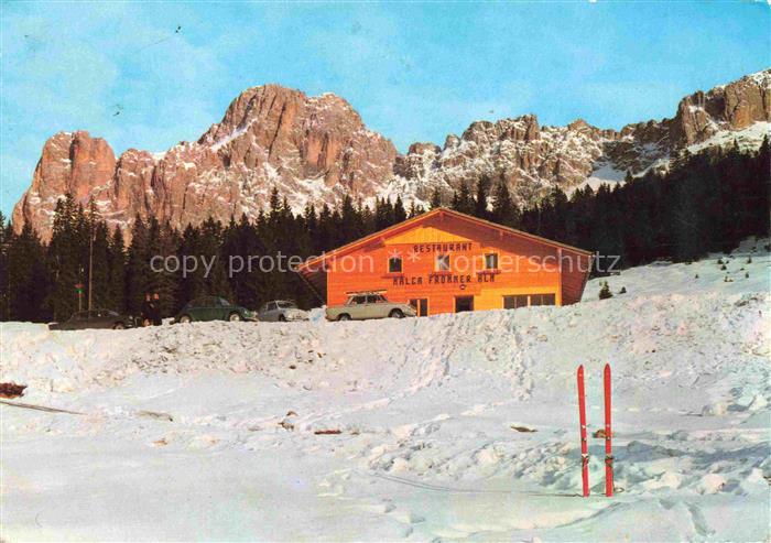 Frommeralm 1650m Welschnofen Nova Levante Bolzano Suedtirol IT Panorama