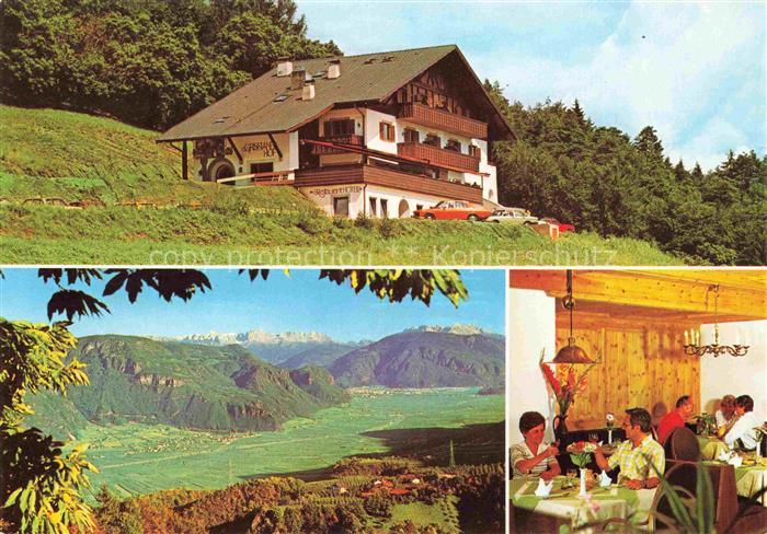 Grissian MERANO Meran IT Gasthof Grissianerhof Gastraum Panorama