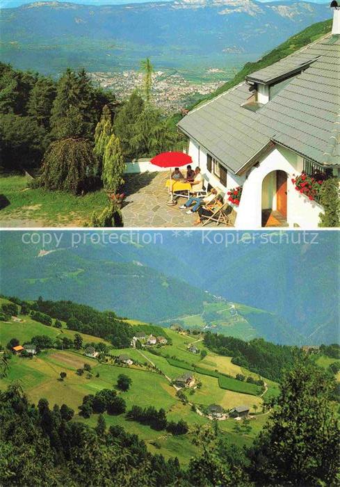 Ritten Renon Trentino Suedtirol IT Haus Maya Panorama