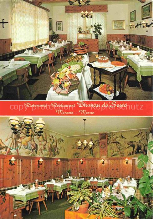 MERANO Meran IT Ristorante Blumau da Sesto Gaststube