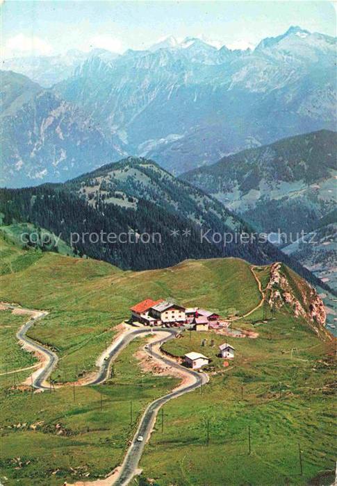 Jaufenpass 2094m Passo del Giovo IT mit Zillertaler Alpen