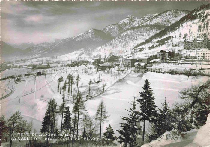 Pieve di Cadore Belluno Veneto IT La Valle del Boite Con L'Antelao