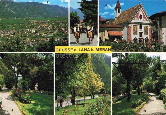 Lana di Sotto Niederlana Lana Meran IT Panorama Burggraefler Reiter St Johannes