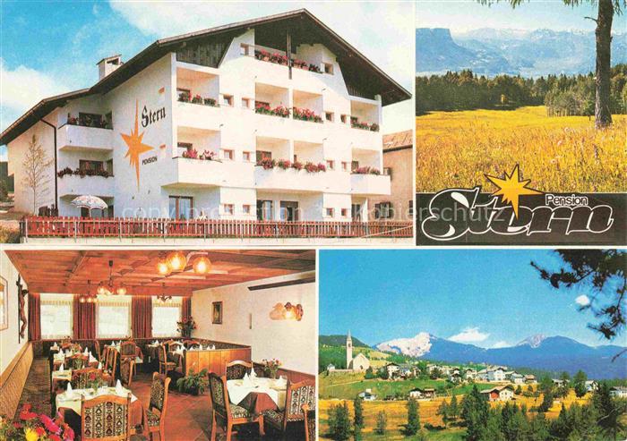 Aldein Aldino Bolzano Suedtirol IT Pension Stern Gastraum Panorama
