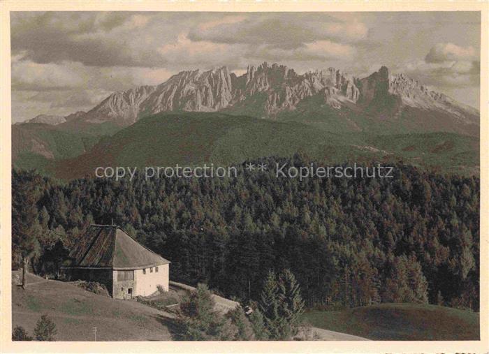 Renon Ritten Bolzano Suedtirol IT Motivo verso Latemar