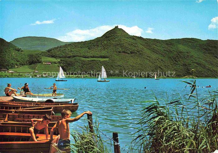 Kalterer See Suedtirol Panorama
