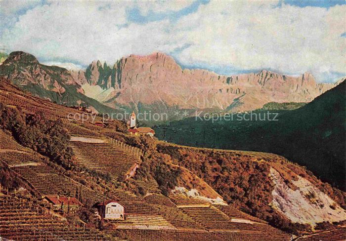 Rosengarten Catinaccio Dolomiti IT mit St Justina