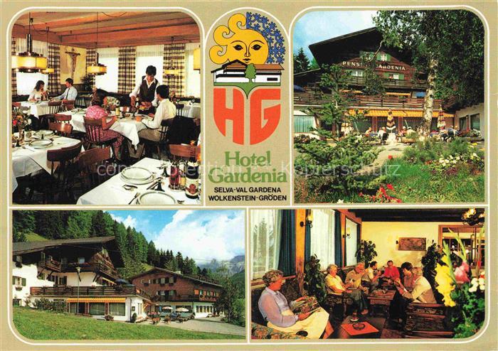 Selva  Wolkenstein Val Gardena IT Hotel Gardenia Gastraeume Park
