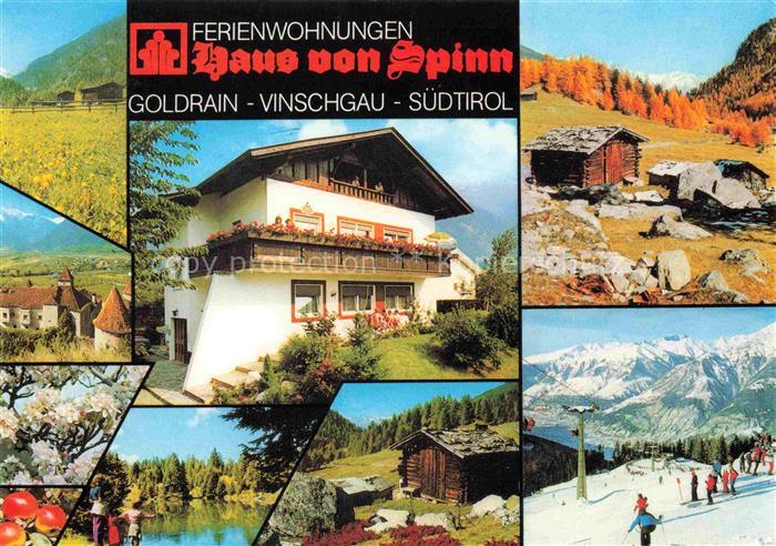Goldrain Vinschgau Coldrano-Martello BOLZANO Bozen Suedtirol IT Ferienwohnungen