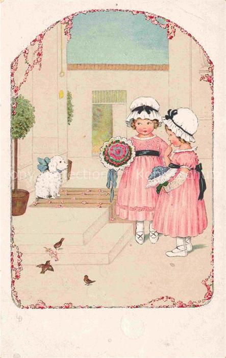 MEIssNER und BUCH Litho Verlag Nr. 2396 Hund Kinder