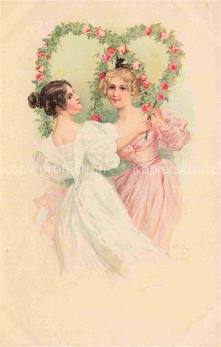 Frauen Litho Blumen