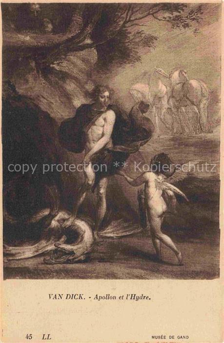 VAN DYCK Antonio Kuenstlerkarte Apollon Hydre