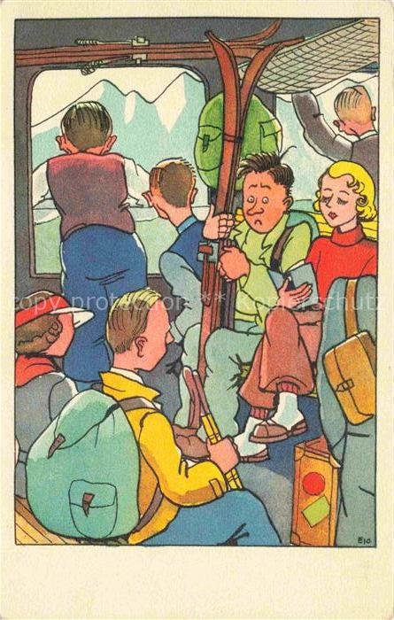 Verlag Photoglob Zuerich Nr. 459/1 Ski