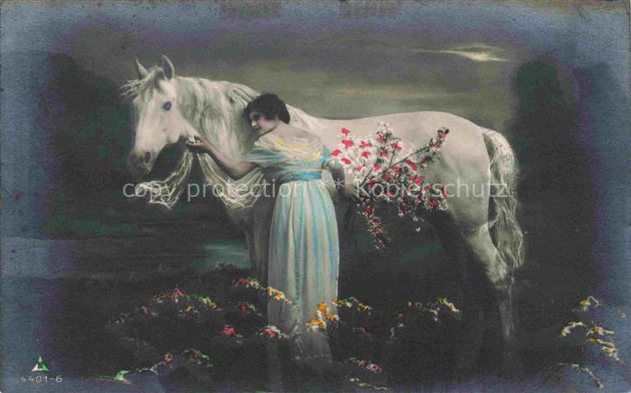 Foto PH Paris Nr. 4401-6 Frau Pferd