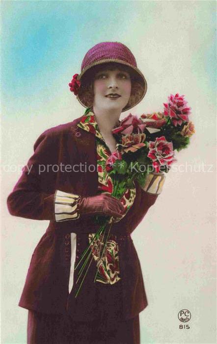 Foto PC Paris Nr. 815 Frau Rosen