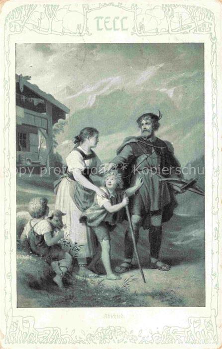 TELL Wilhelm Schiller Schweiz Abschid