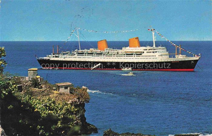 Dampfer Oceanliner MS Europa 21514 GRT North German Lloyd