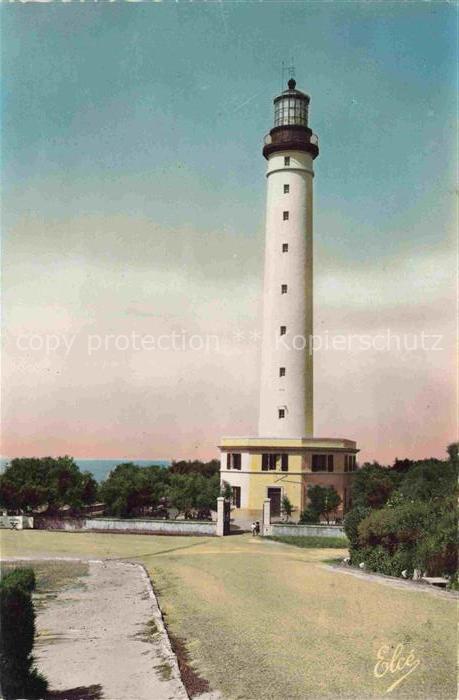 Leuchtturm Lighthouse Faro Phare-- Biarritz
